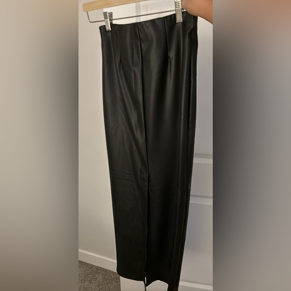Dynamite Leather Maxi Skirt XS